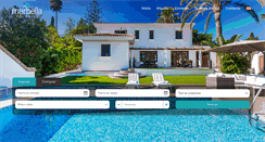 Desktop Screenshot of marbellavacances.com