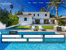 Tablet Screenshot of marbellavacances.com